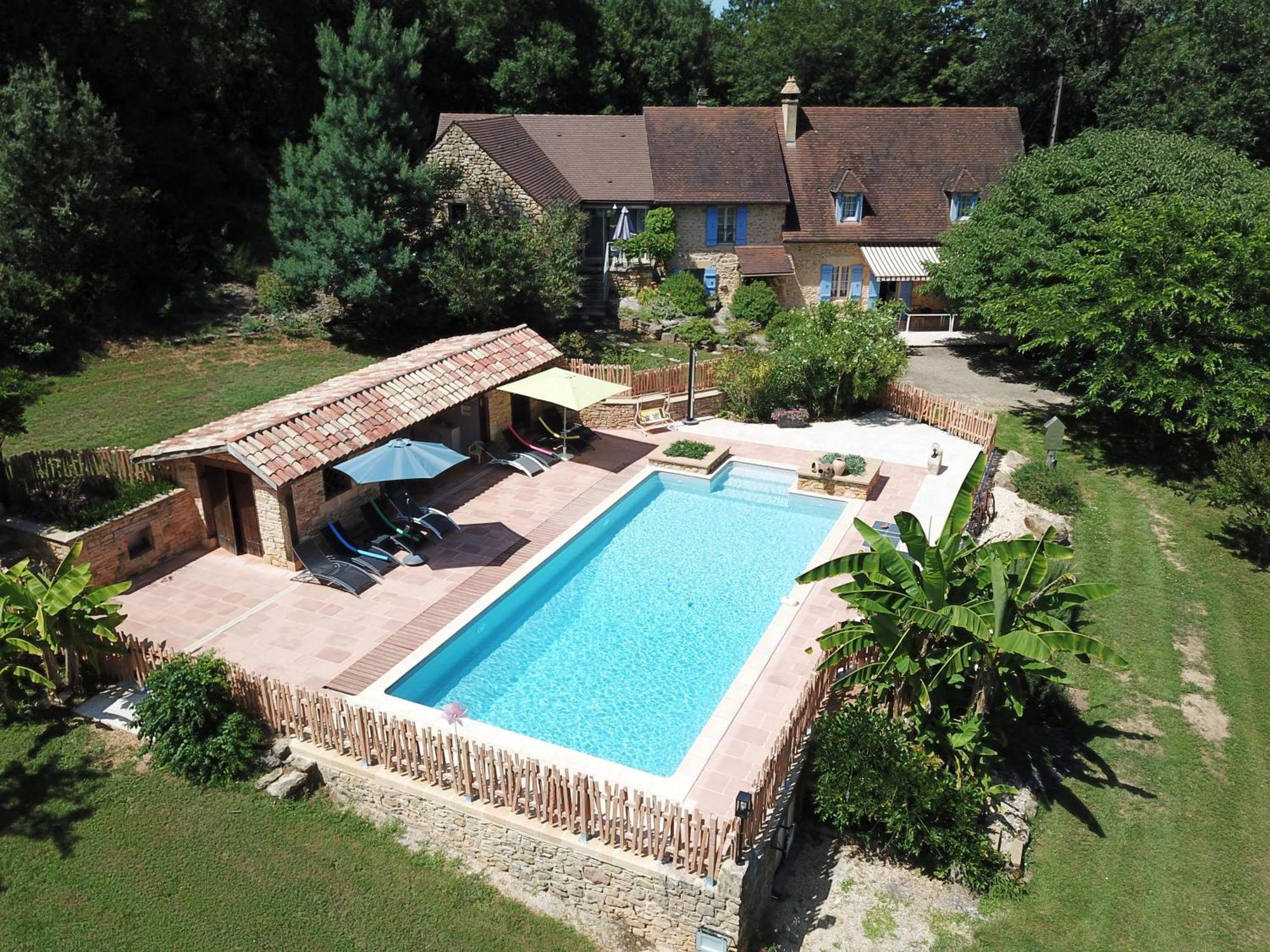 Bed and Breakfast Domaine Du Bancourel Calviac-en-Perigord Екстер'єр фото